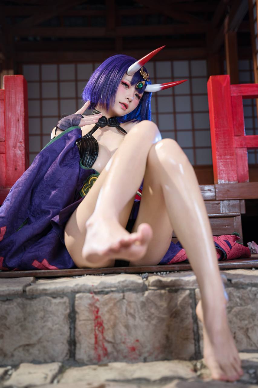 #九柒喵 No.030 – 酒吞童子 原皮 [92P 805Mb] 标签🏷️#爆乳 #粉足 #萝莉 - 写真摄影作品第70张照片，photo 32121