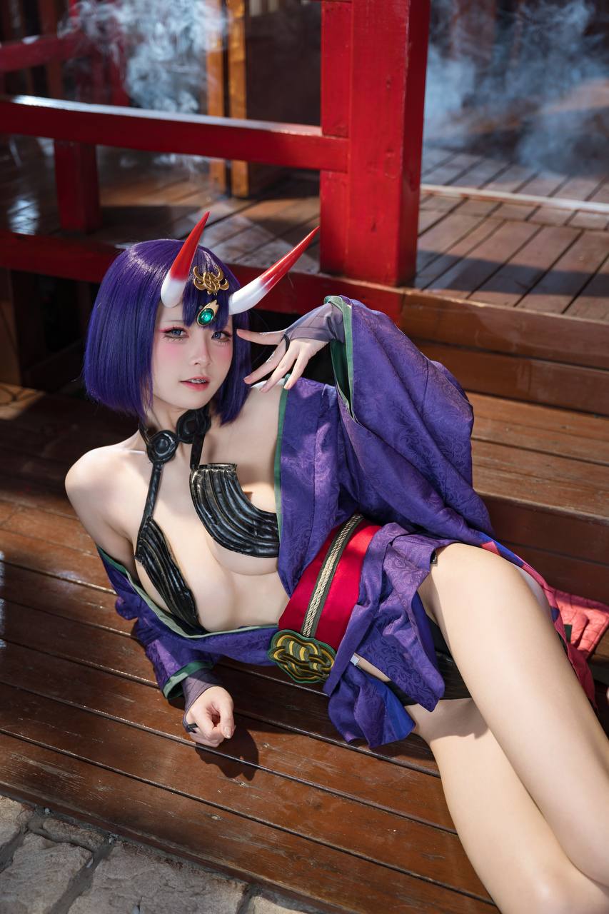 #九柒喵 No.030 – 酒吞童子 原皮 [92P 805Mb] 标签🏷️#爆乳 #粉足 #萝莉 - 写真摄影作品第51张照片，photo 32138