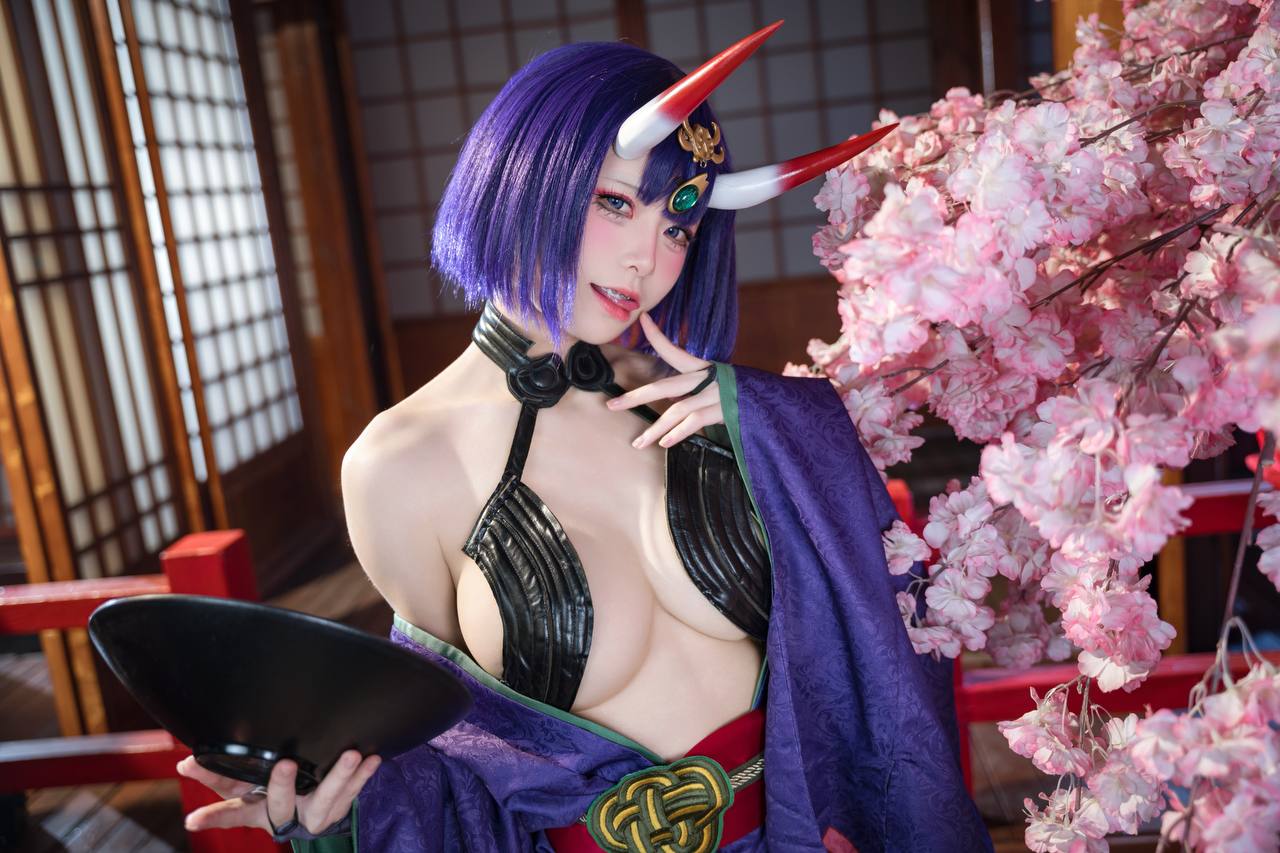 #九柒喵 No.030 – 酒吞童子 原皮 [92P 805Mb] 标签🏷️#爆乳 #粉足 #萝莉 - 写真摄影作品第48张照片，photo 32141
