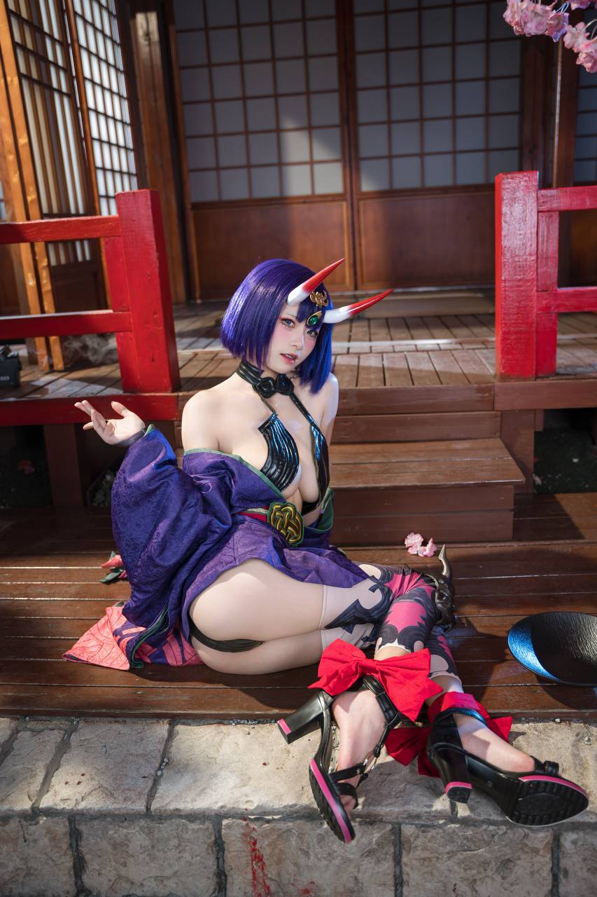#九柒喵 No.030 – 酒吞童子 原皮 [92P 805Mb] 标签🏷️#爆乳 #粉足 #萝莉 - 写真摄影作品第50张照片，photo 32142