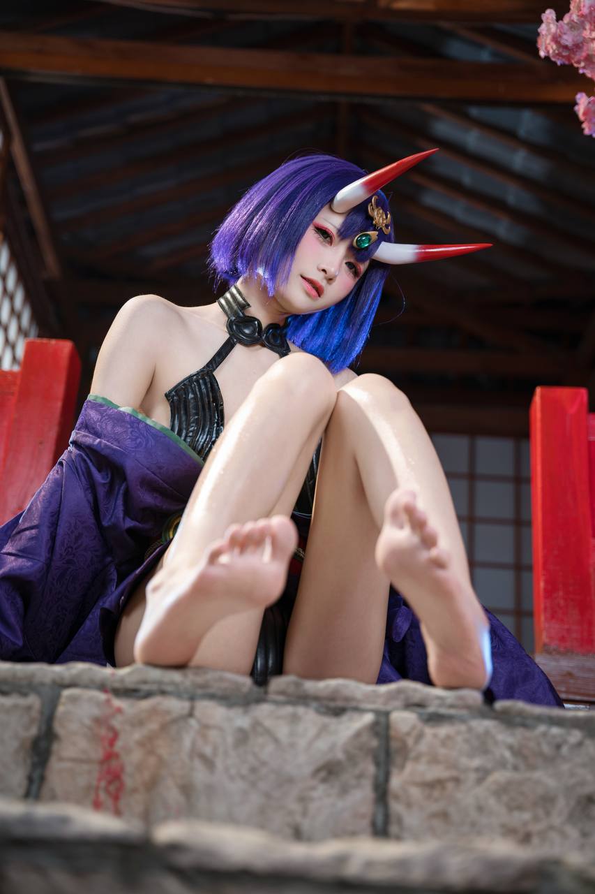 #九柒喵 No.030 – 酒吞童子 原皮 [92P 805Mb] 标签🏷️#爆乳 #粉足 #萝莉 - 写真摄影作品第47张照片，photo 32145
