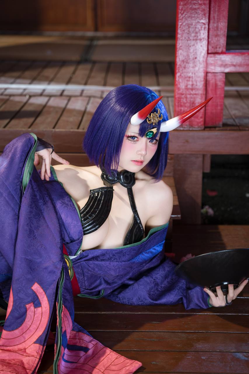 #九柒喵 No.030 – 酒吞童子 原皮 [92P 805Mb] 标签🏷️#爆乳 #粉足 #萝莉 - 写真摄影作品第42张照片，photo 32146