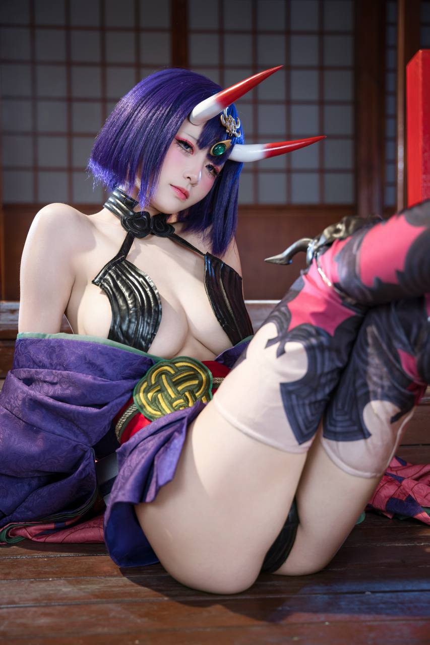 #九柒喵 No.030 – 酒吞童子 原皮 [92P 805Mb] 标签🏷️#爆乳 #粉足 #萝莉 - 写真摄影作品第44张照片，photo 32148