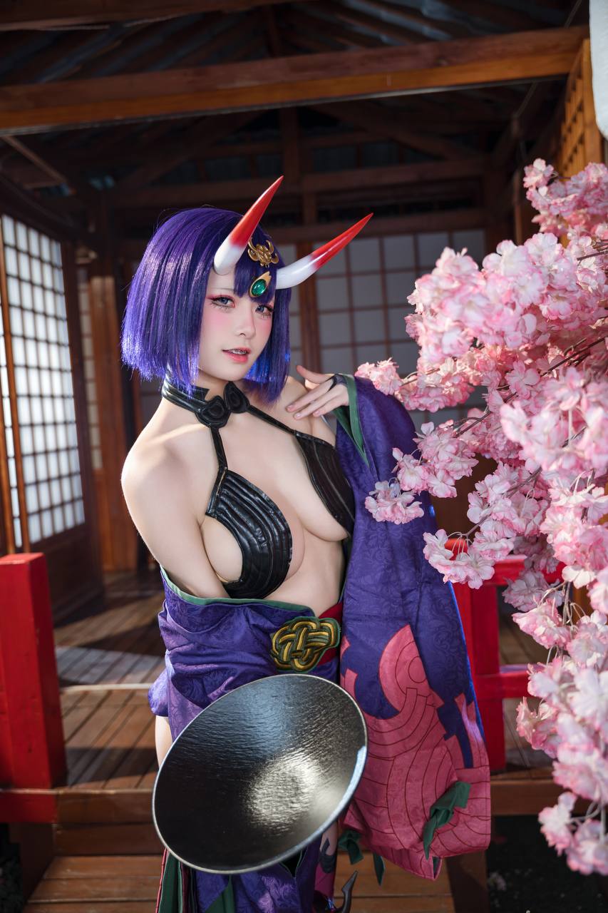 #九柒喵 No.030 – 酒吞童子 原皮 [92P 805Mb] 标签🏷️#爆乳 #粉足 #萝莉 - 写真摄影作品第39张照片，photo 32150