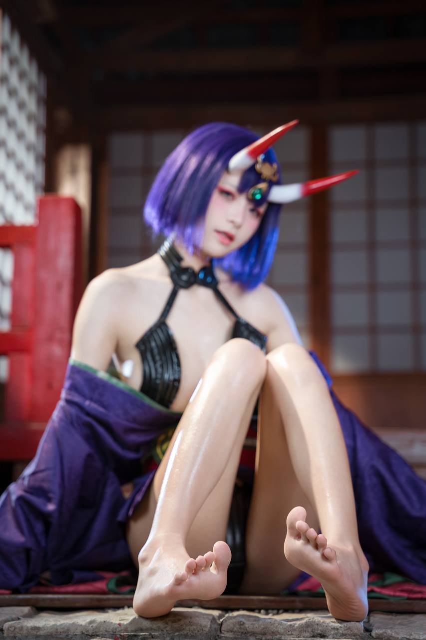 #九柒喵 No.030 – 酒吞童子 原皮 [92P 805Mb] 标签🏷️#爆乳 #粉足 #萝莉 - 写真摄影作品第36张照片，photo 32154