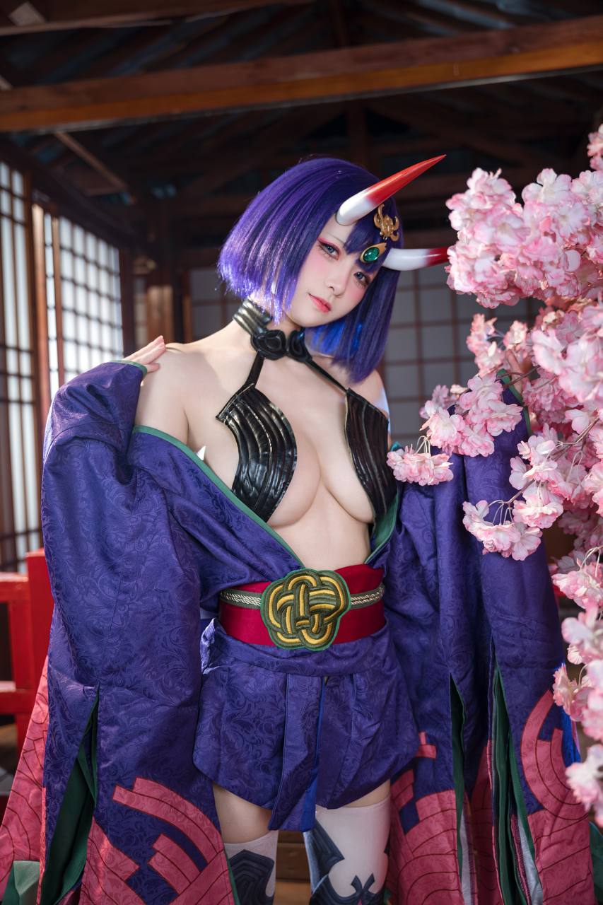 #九柒喵 No.030 – 酒吞童子 原皮 [92P 805Mb] 标签🏷️#爆乳 #粉足 #萝莉 - 写真摄影作品第33张照片，photo 32156