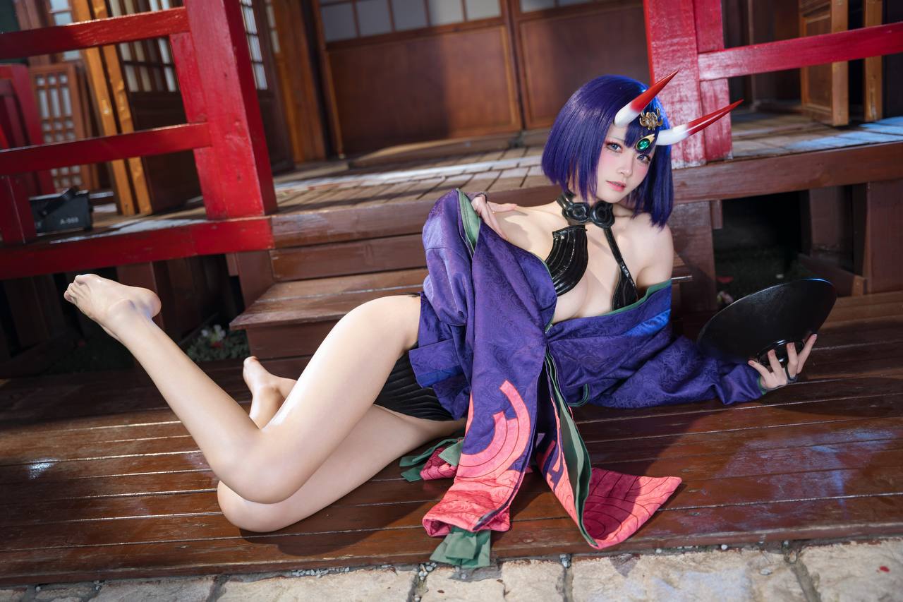 #九柒喵 No.030 – 酒吞童子 原皮 [92P 805Mb] 标签🏷️#爆乳 #粉足 #萝莉 - 写真摄影作品第29张照片，photo 32161