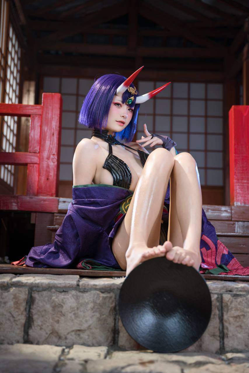 #九柒喵 No.030 – 酒吞童子 原皮 [92P 805Mb] 标签🏷️#爆乳 #粉足 #萝莉 - 写真摄影作品第16张照片，photo 32174