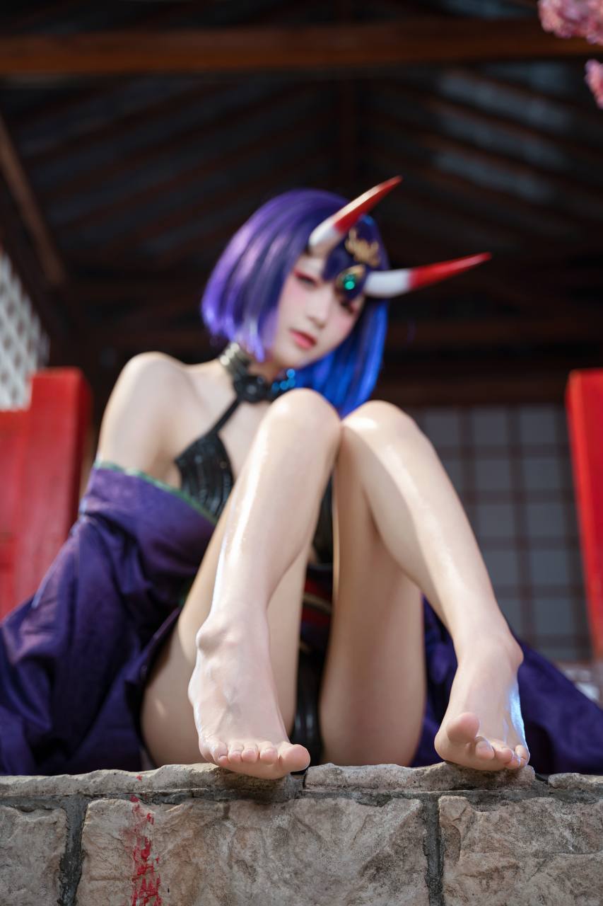 #九柒喵 No.030 – 酒吞童子 原皮 [92P 805Mb] 标签🏷️#爆乳 #粉足 #萝莉 - 写真摄影作品第8张照片，photo 32182
