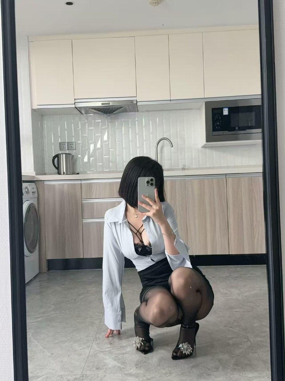 抖音11W粉 #Tina很妖孽呀 秘语空间No.009期 黑丝Ol【11P】 - 写真摄影作品第11张照片，photo 138773