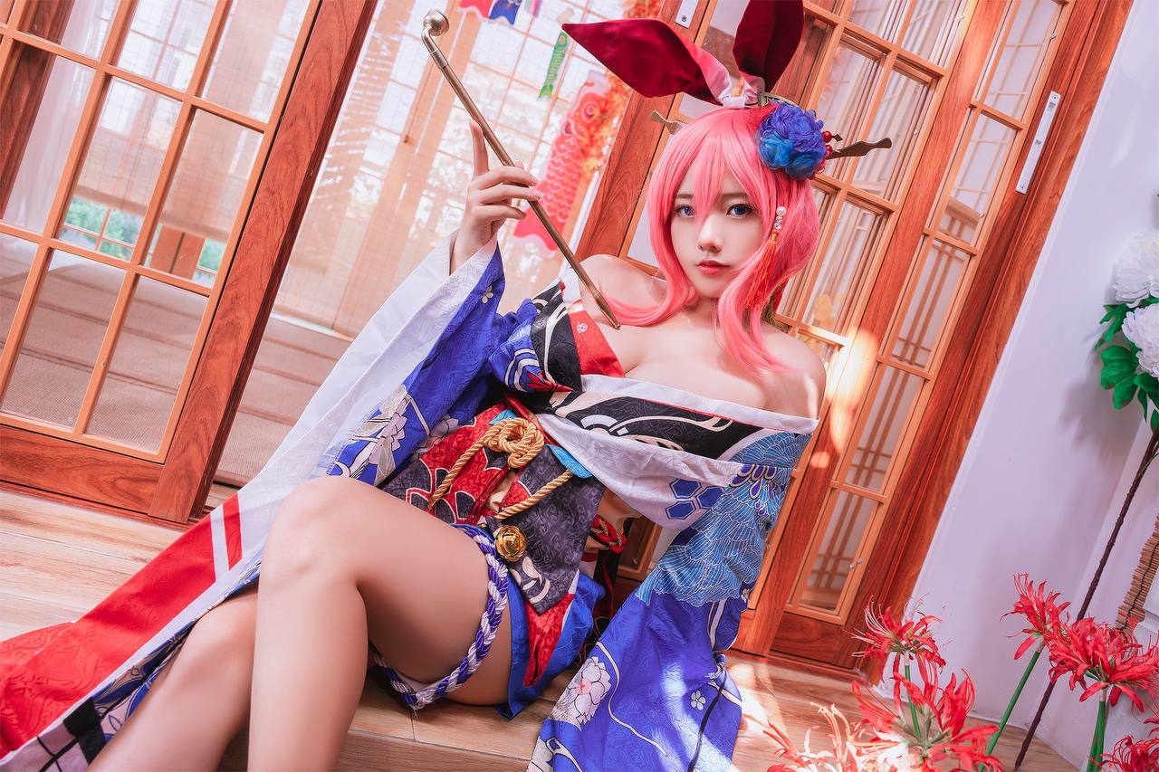 #Messie Huang No.039 – Yae Sakura Honkai Impact 3Rd [37P 178Mb] 标签🏷️#Cosplay #和服 #爆 - 写真摄影作品第34张照片，photo 33181