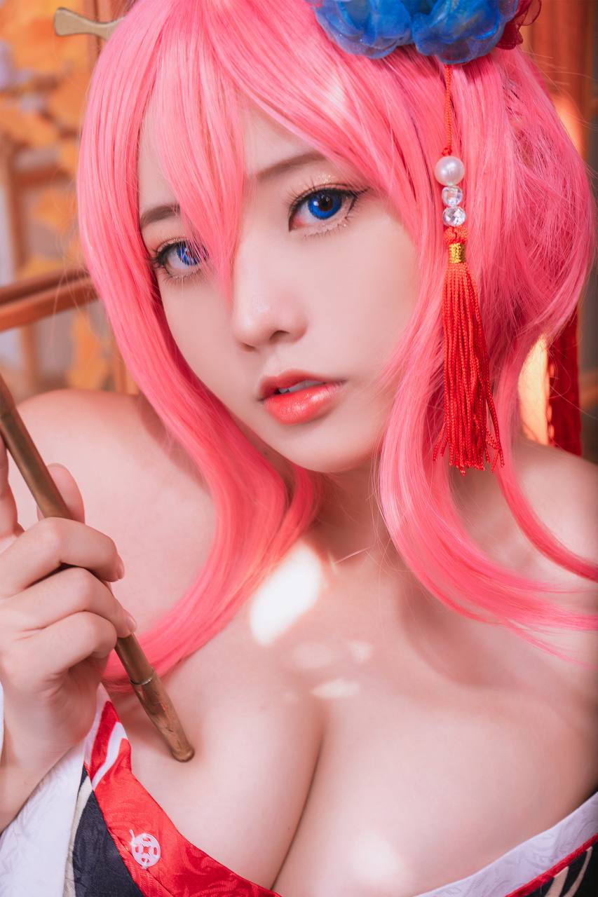 #Messie Huang No.039 – Yae Sakura Honkai Impact 3Rd [37P 178Mb] 标签🏷️#Cosplay #和服 #爆 - 写真摄影作品第36张照片，photo 33182