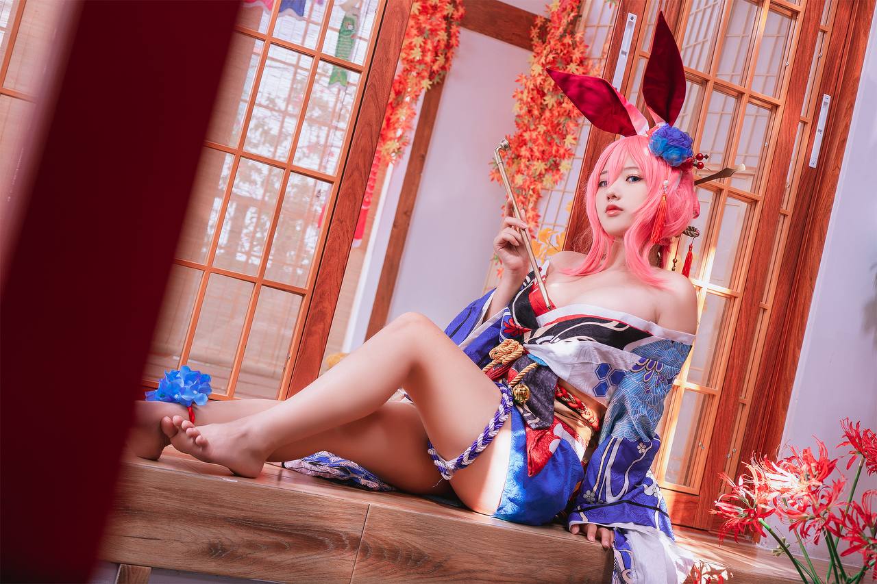 #Messie Huang No.039 – Yae Sakura Honkai Impact 3Rd [37P 178Mb] 标签🏷️#Cosplay #和服 #爆 - 写真摄影作品第33张照片，photo 33185
