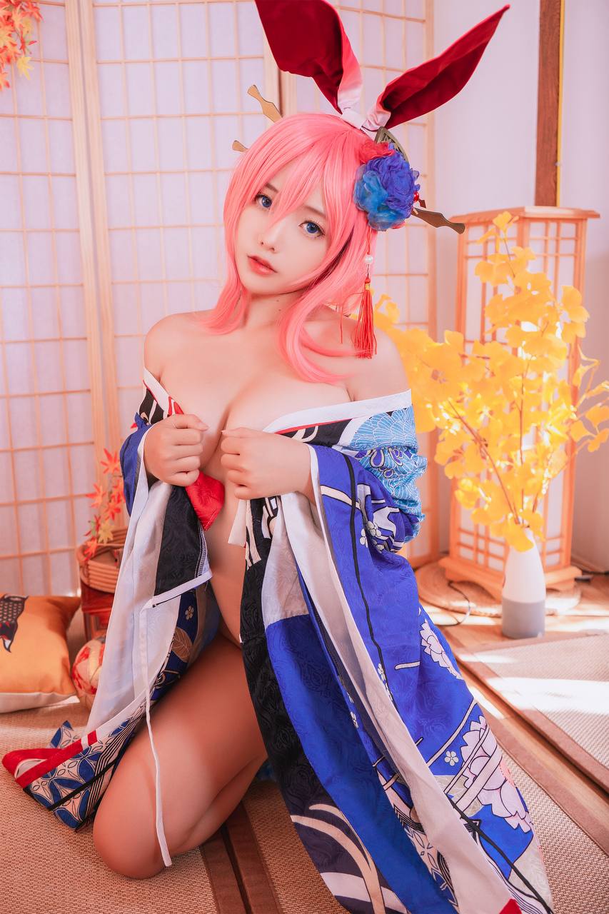 #Messie Huang No.039 – Yae Sakura Honkai Impact 3Rd [37P 178Mb] 标签🏷️#Cosplay #和服 #爆 - 写真摄影作品第17张照片，photo 33198