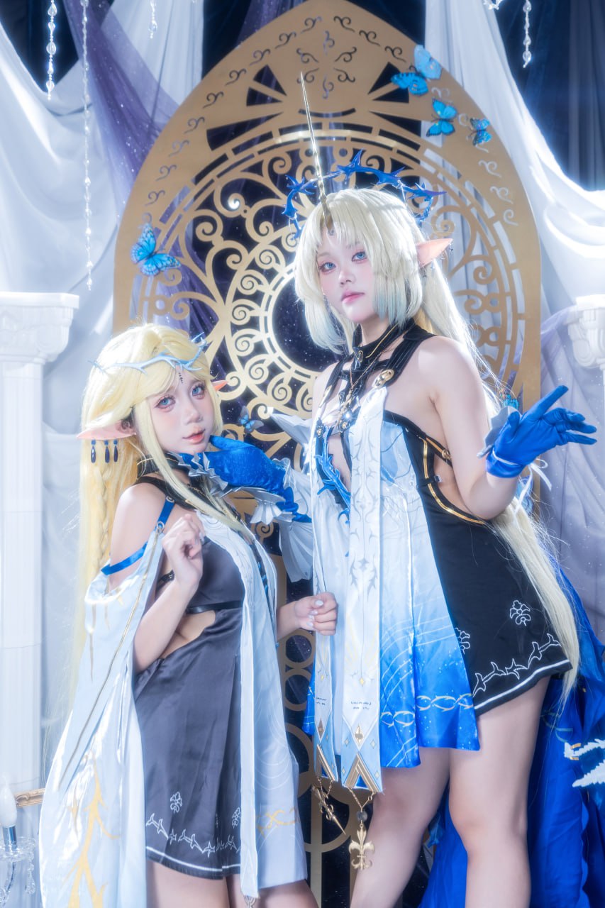 #Poppachan   鸣潮 卡提希娅 标签🏷 #粉嫩 #百合 #Cosplay - 写真摄影作品第31张照片，photo 46907