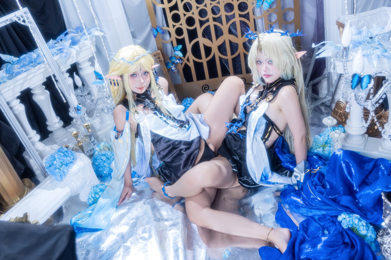 #Poppachan   鸣潮 卡提希娅 标签🏷 #粉嫩 #百合 #Cosplay - 写真摄影作品第25张照片，photo 46913