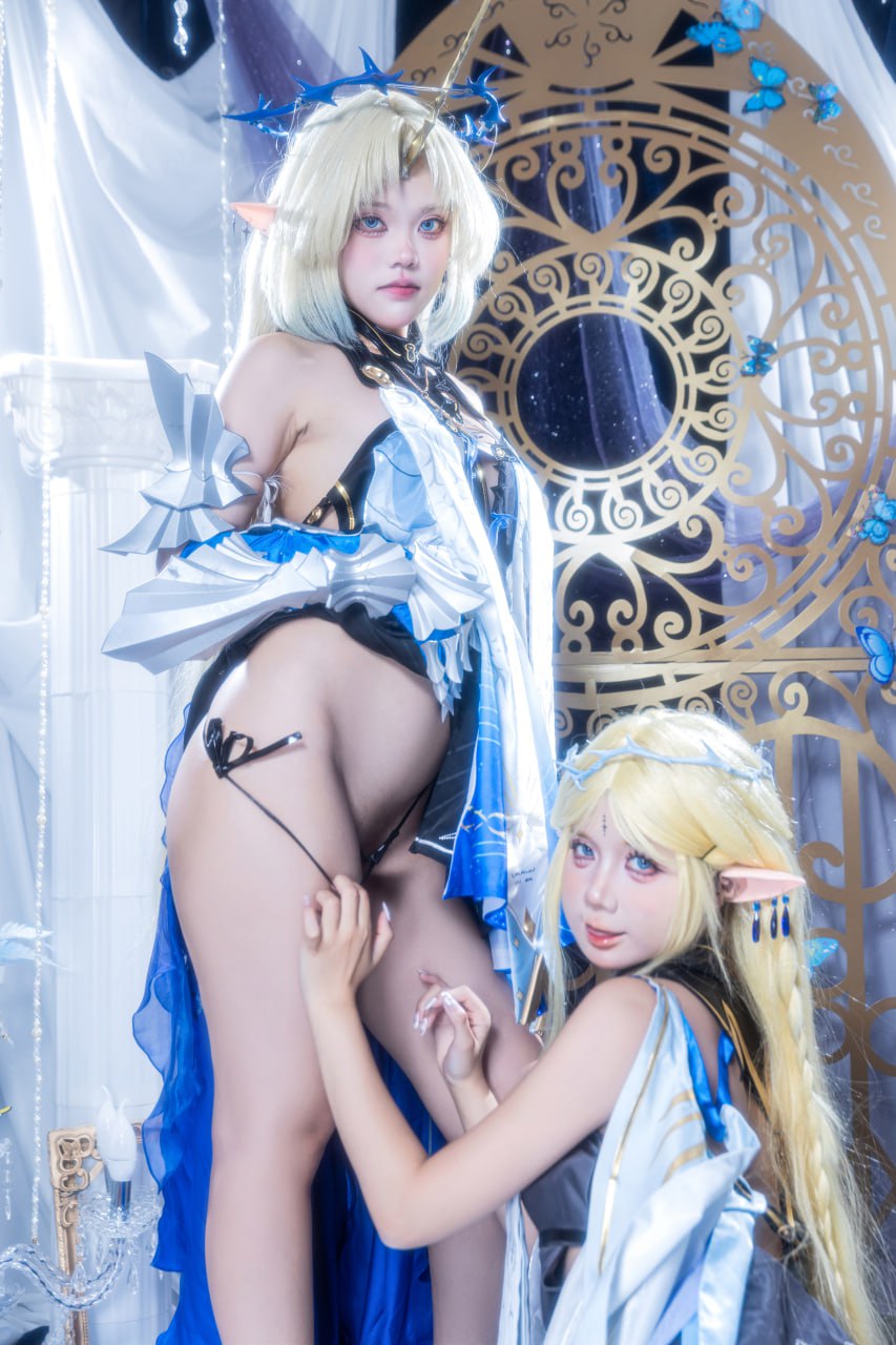 #Poppachan   鸣潮 卡提希娅 标签🏷 #粉嫩 #百合 #Cosplay - 写真摄影作品第23张照片，photo 46916