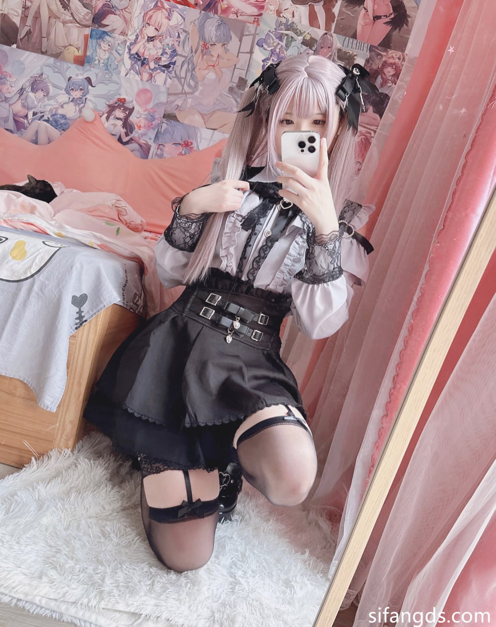 #习呆呆   2025年7月 私服 标签🏷 #萝莉 #粉嫩 #福利姬 - 写真摄影作品第17张照片，photo 47474