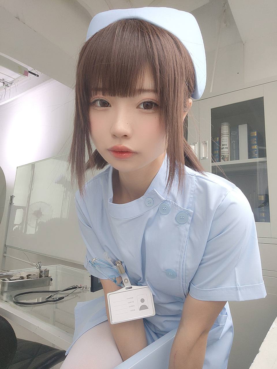 #十万珍吱伏特 #香川澪 – 护理实习生 [155P,1V 1.38Gb] 标签🏷️#白丝 #雪糕 # - 写真摄影作品第129张照片，photo 33295