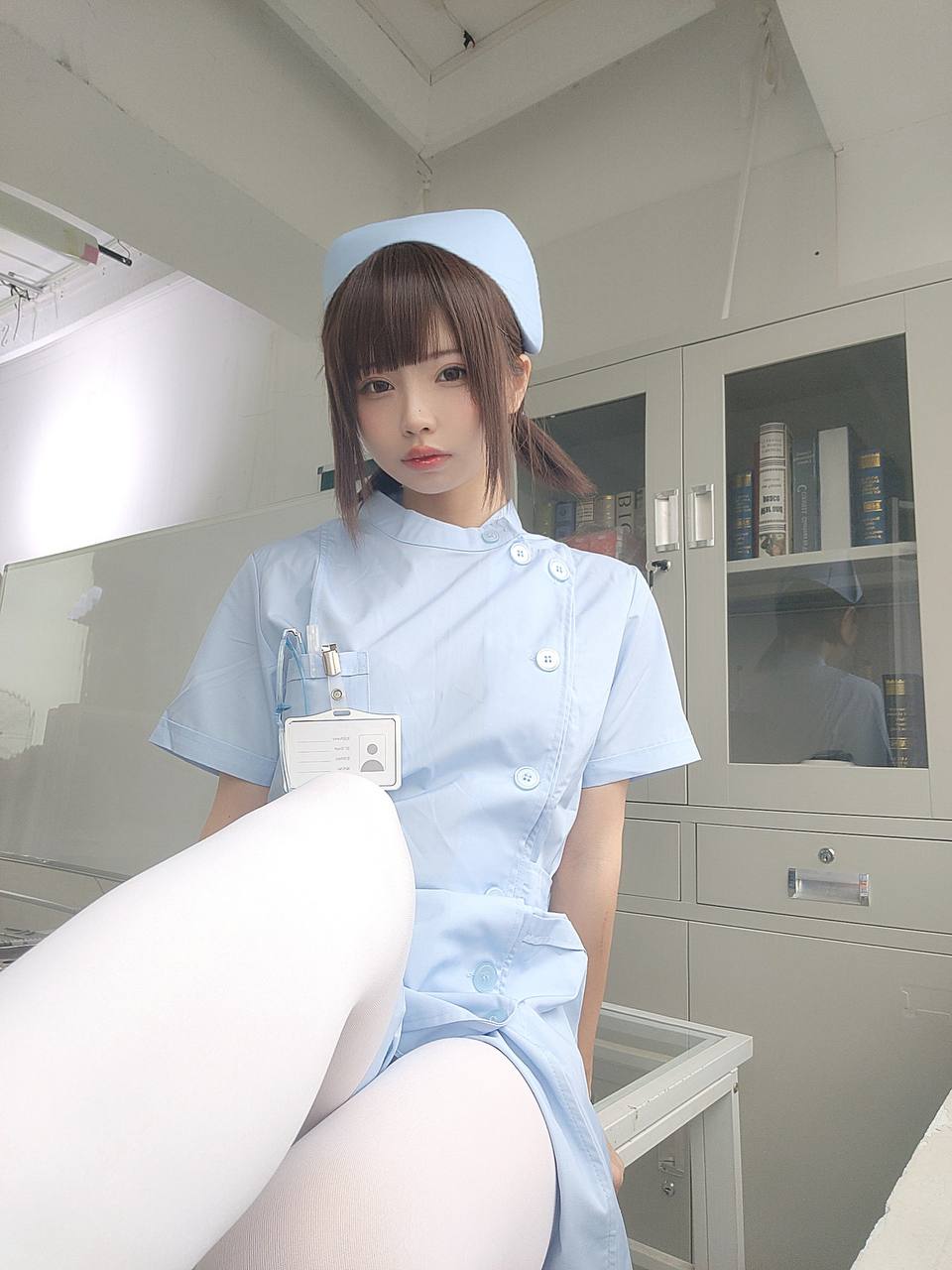 #十万珍吱伏特 #香川澪 – 护理实习生 [155P,1V 1.38Gb] 标签🏷️#白丝 #雪糕 # - 写真摄影作品第128张照片，photo 33298