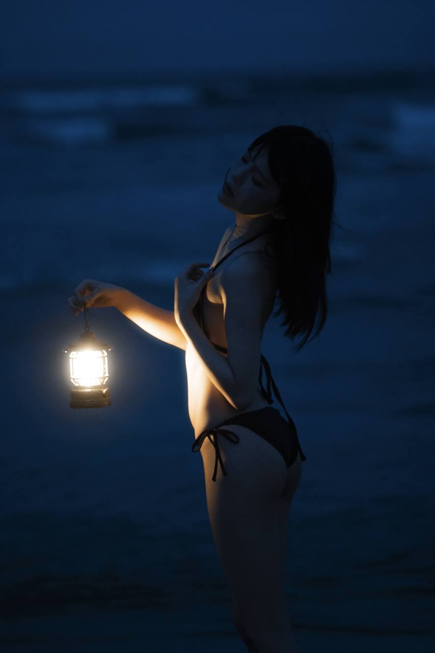 #桜桃喵 桜桃喵 – 晚星 [18P 393Mb] 标签🏷️#泳装 #少女 #胴体 - 写真摄影作品第11张照片，photo 32943