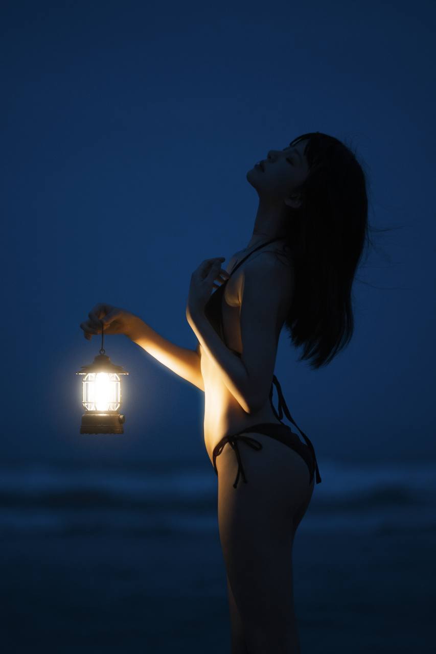 #桜桃喵 桜桃喵 – 晚星 [18P 393Mb] 标签🏷️#泳装 #少女 #胴体 - 写真摄影作品第8张照片，photo 32944