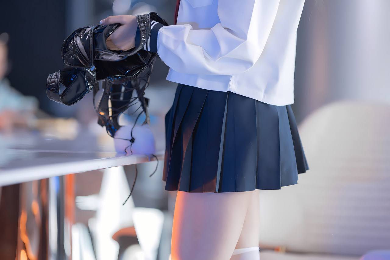 #蠢沫沫 学妹的兼职 [136P,130Gif,1V 3.17Gb] 标签🏷️#白虎 #蜜桃臀 #馒头穴 - 写真摄影作品第18张照片，photo 32756