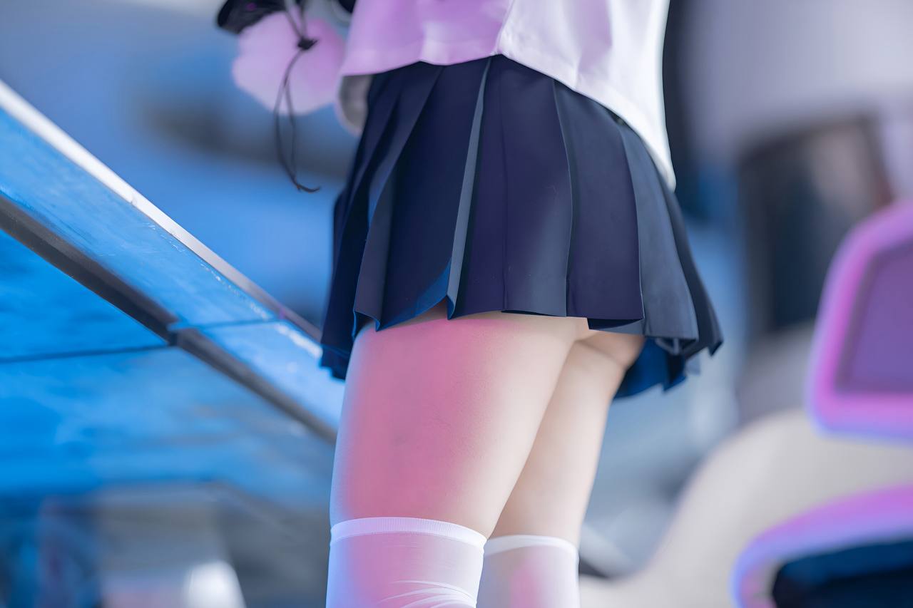 #蠢沫沫 学妹的兼职 [136P,130Gif,1V 3.17Gb] 标签🏷️#白虎 #蜜桃臀 #馒头穴 - 写真摄影作品第9张照片，photo 32765