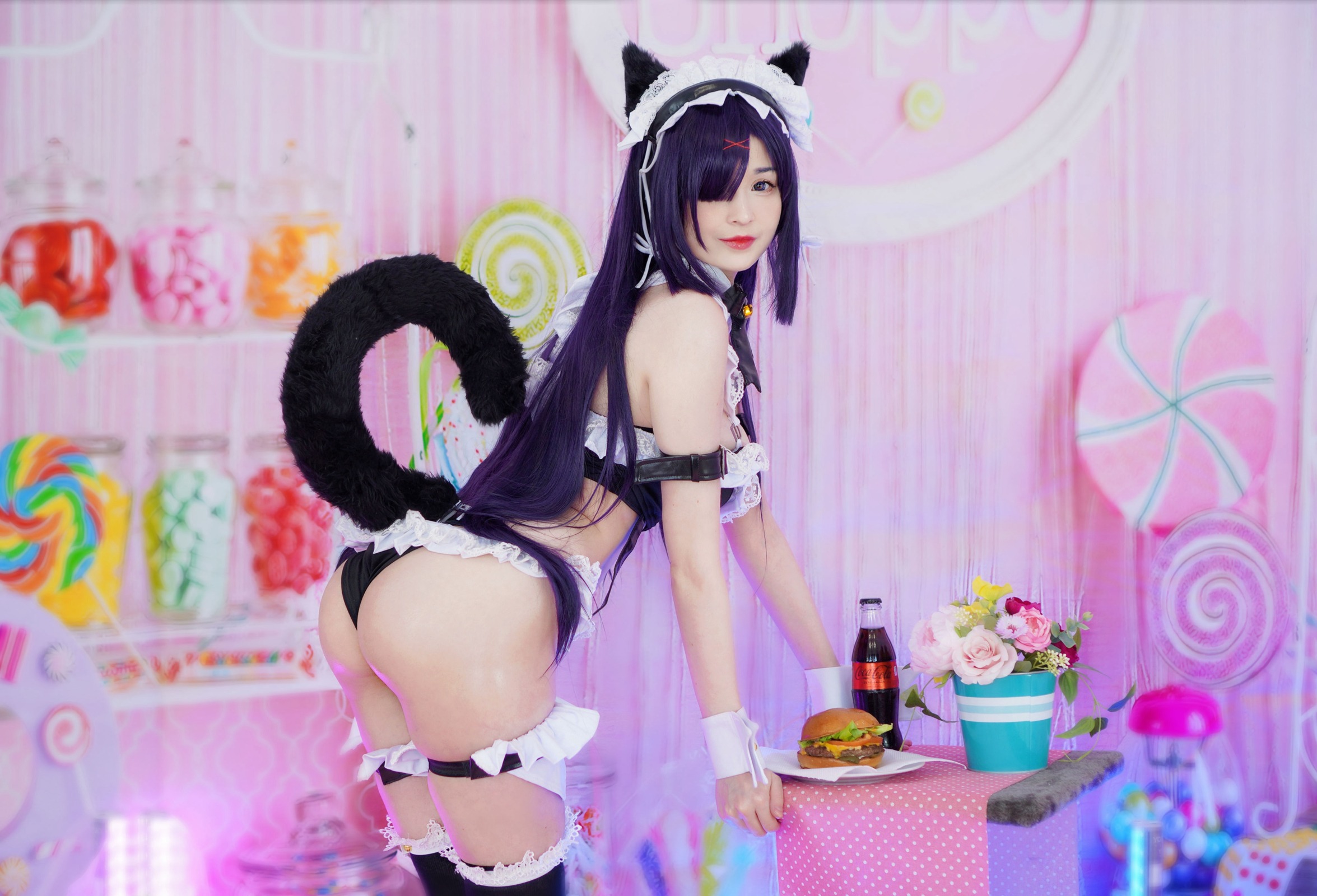 Hidori Rose - 黑猫女仆 - 写真摄影作品第27张照片，2a820754a6337ca525ae8