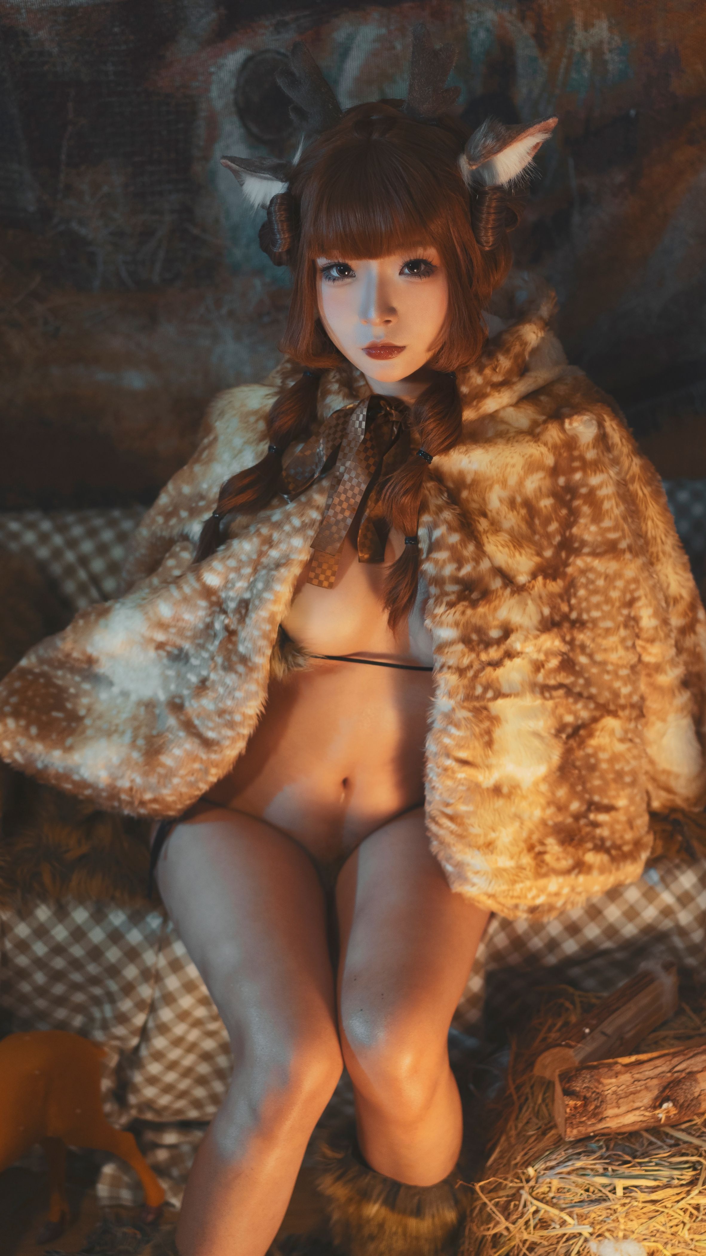 Yuuhui玉汇   圣诞麋鹿兽耳 [110P1V] - 写真摄影作品第42张照片，1b9362d34059332f25b3d