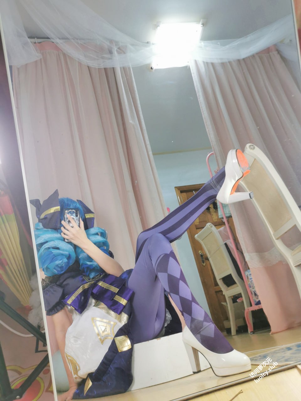 #沐沐酱   新作 格温 标签🏷 #萝莉 #Cosplay #福利姬 - 写真摄影作品第63张照片，photo 47569