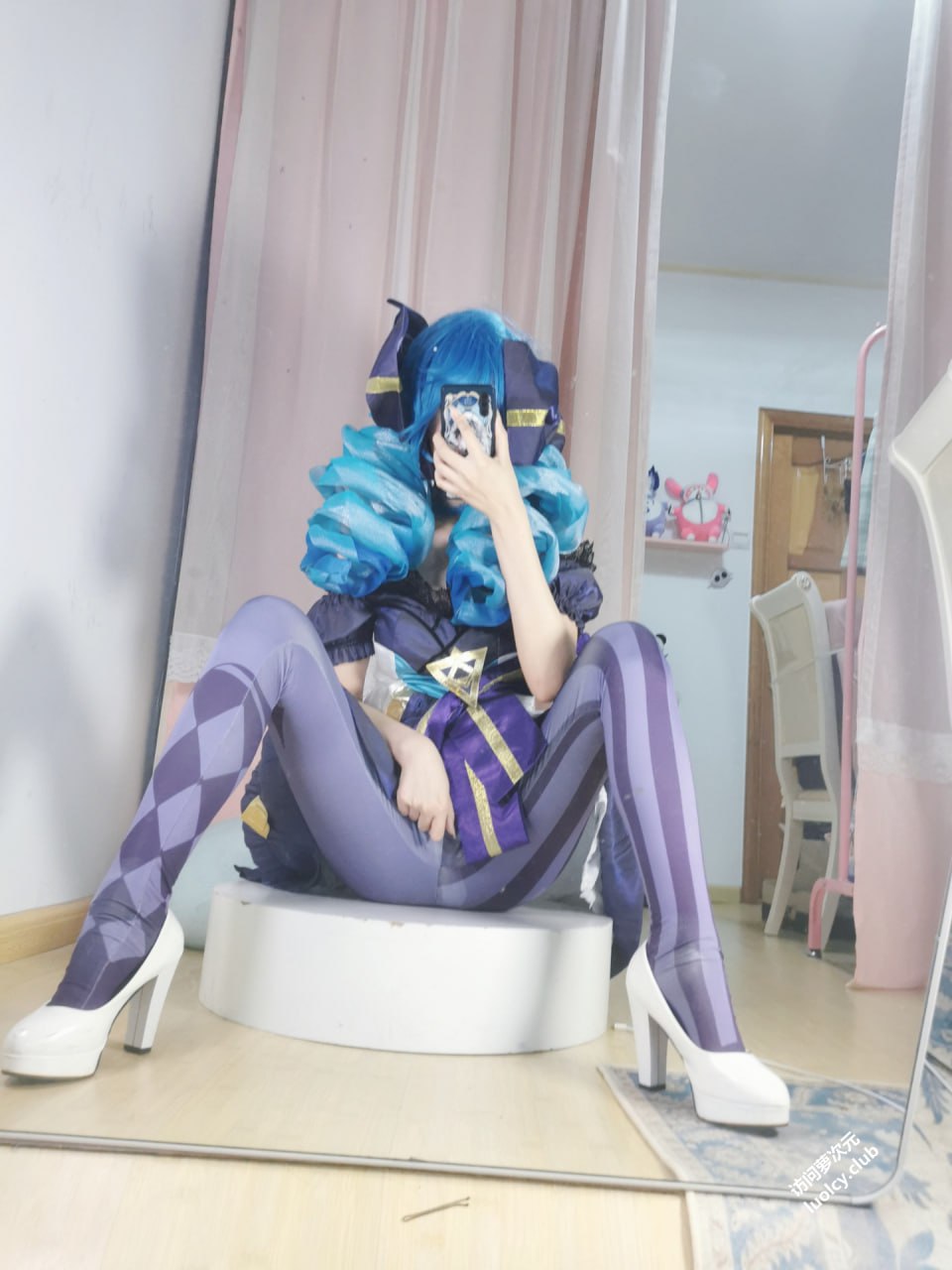 #沐沐酱   新作 格温 标签🏷 #萝莉 #Cosplay #福利姬 - 写真摄影作品第55张照片，photo 47575