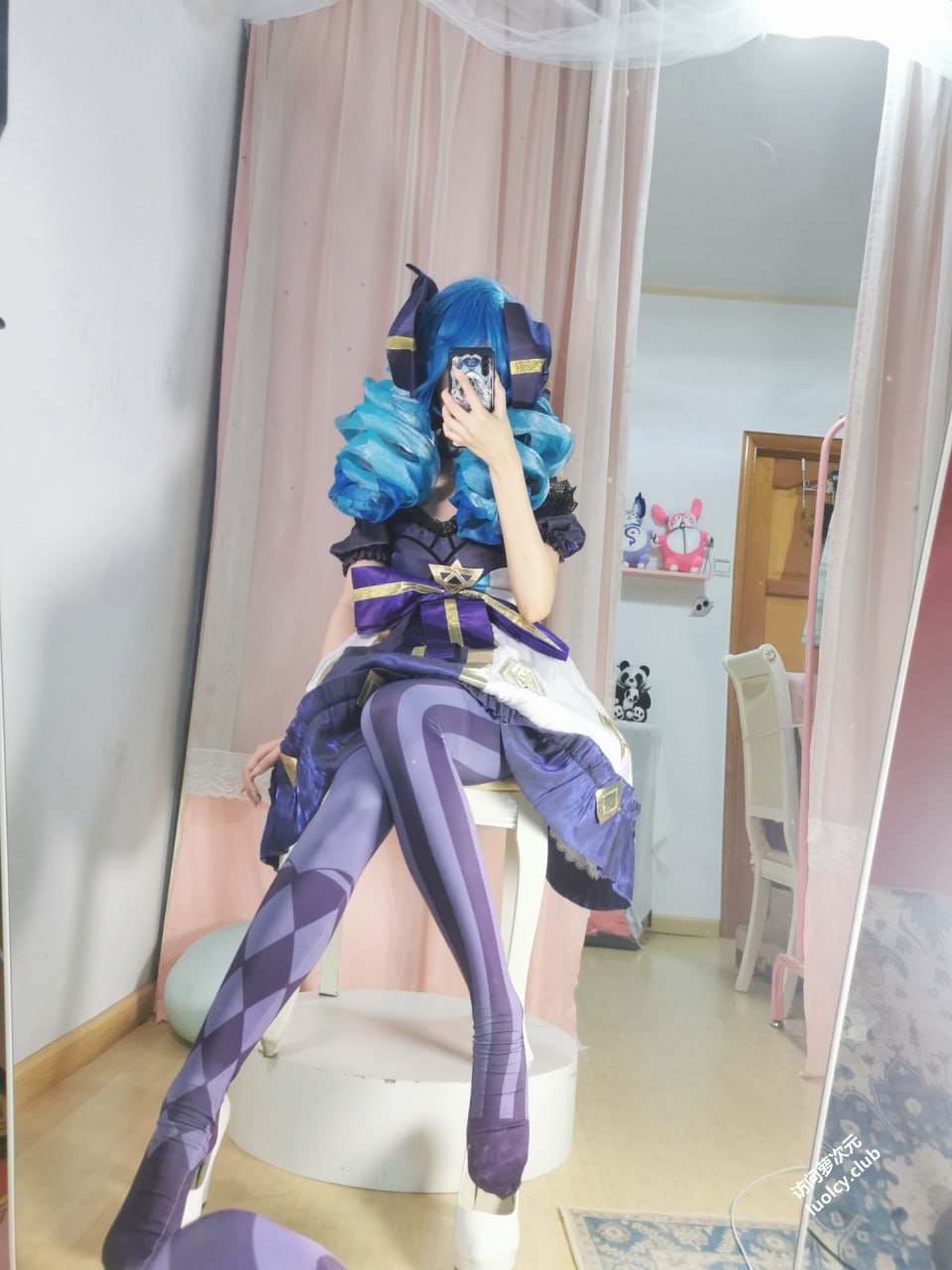 #沐沐酱   新作 格温 标签🏷 #萝莉 #Cosplay #福利姬 - 写真摄影作品第37张照片，photo 47595