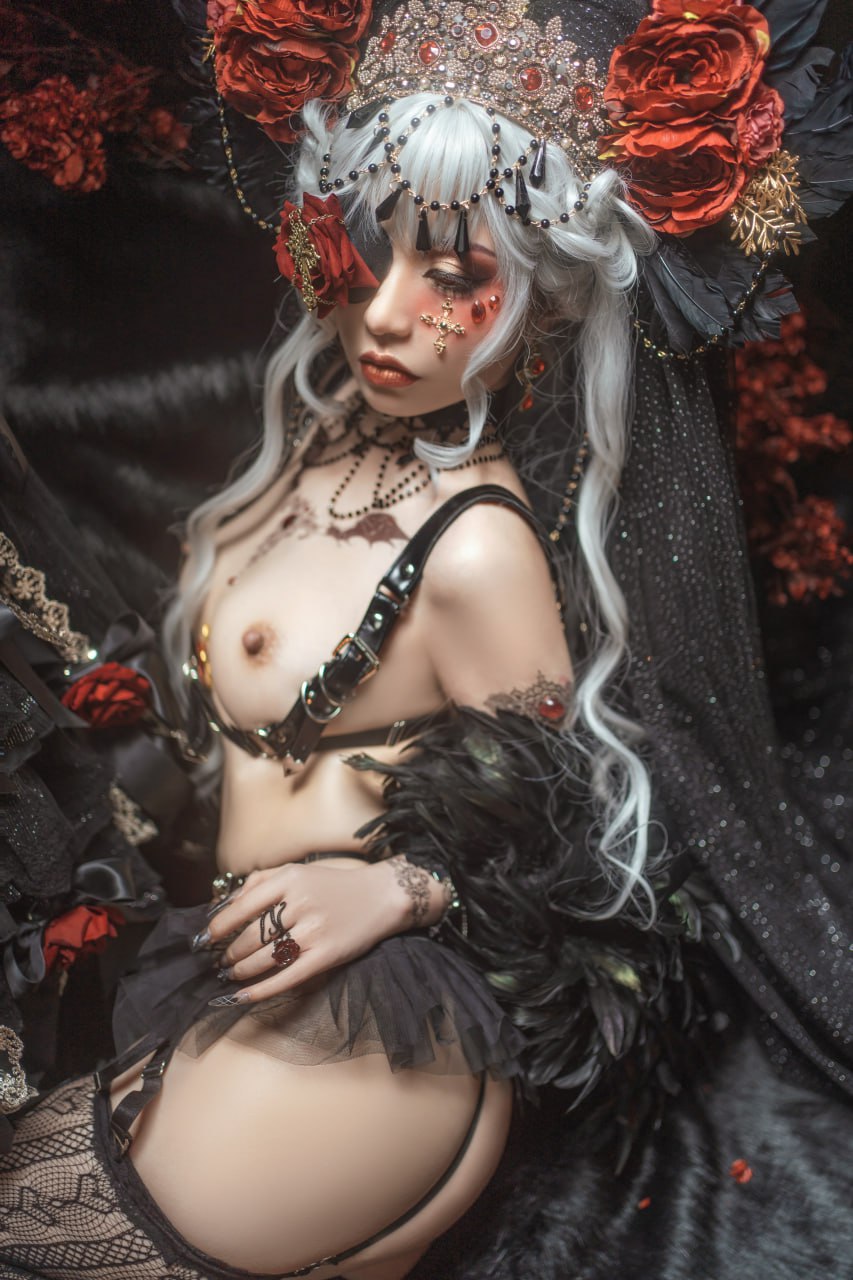 #爆机少女喵小吉   鸦 标签🏷 #白虎 #粉嫩 #福利姬 - 写真摄影作品第24张照片，photo 47760