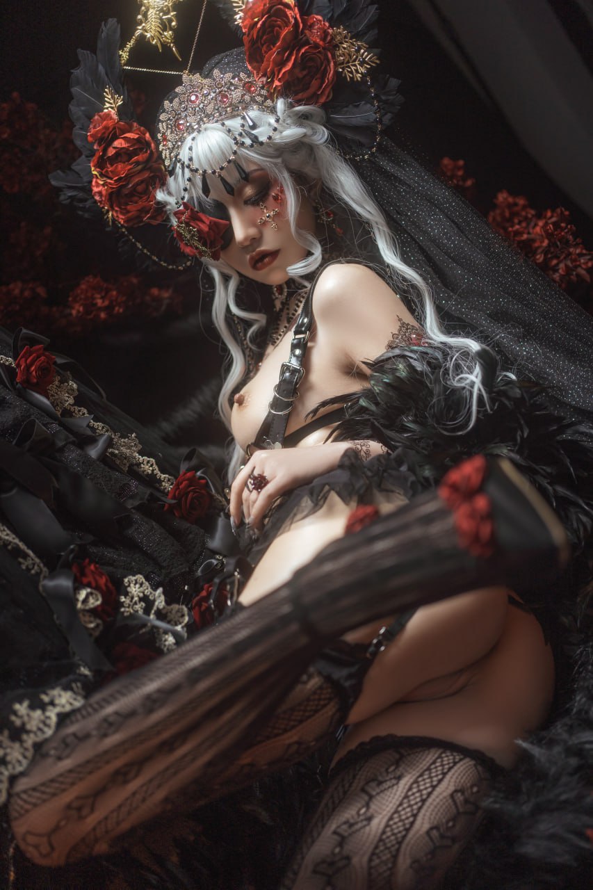 #爆机少女喵小吉   鸦 标签🏷 #白虎 #粉嫩 #福利姬 - 写真摄影作品第18张照片，photo 47762
