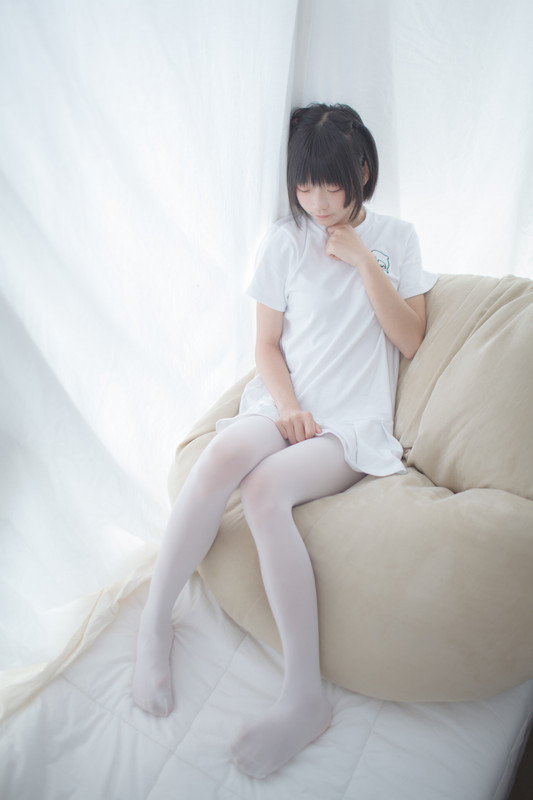 [少女秩序] Vol.003 白丝T恤 [40P] - 写真摄影作品第32张照片，P0012
