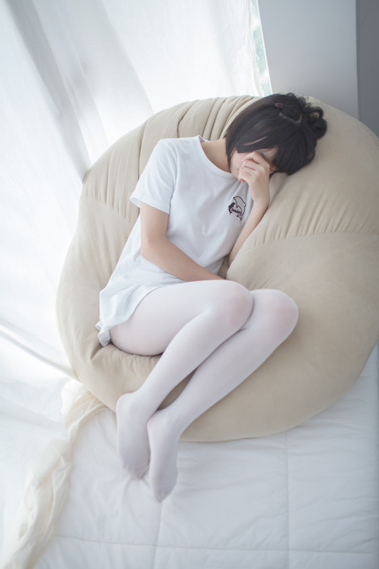 [少女秩序] Vol.003 白丝T恤 [40P] - 写真摄影作品第6张照片，P0036