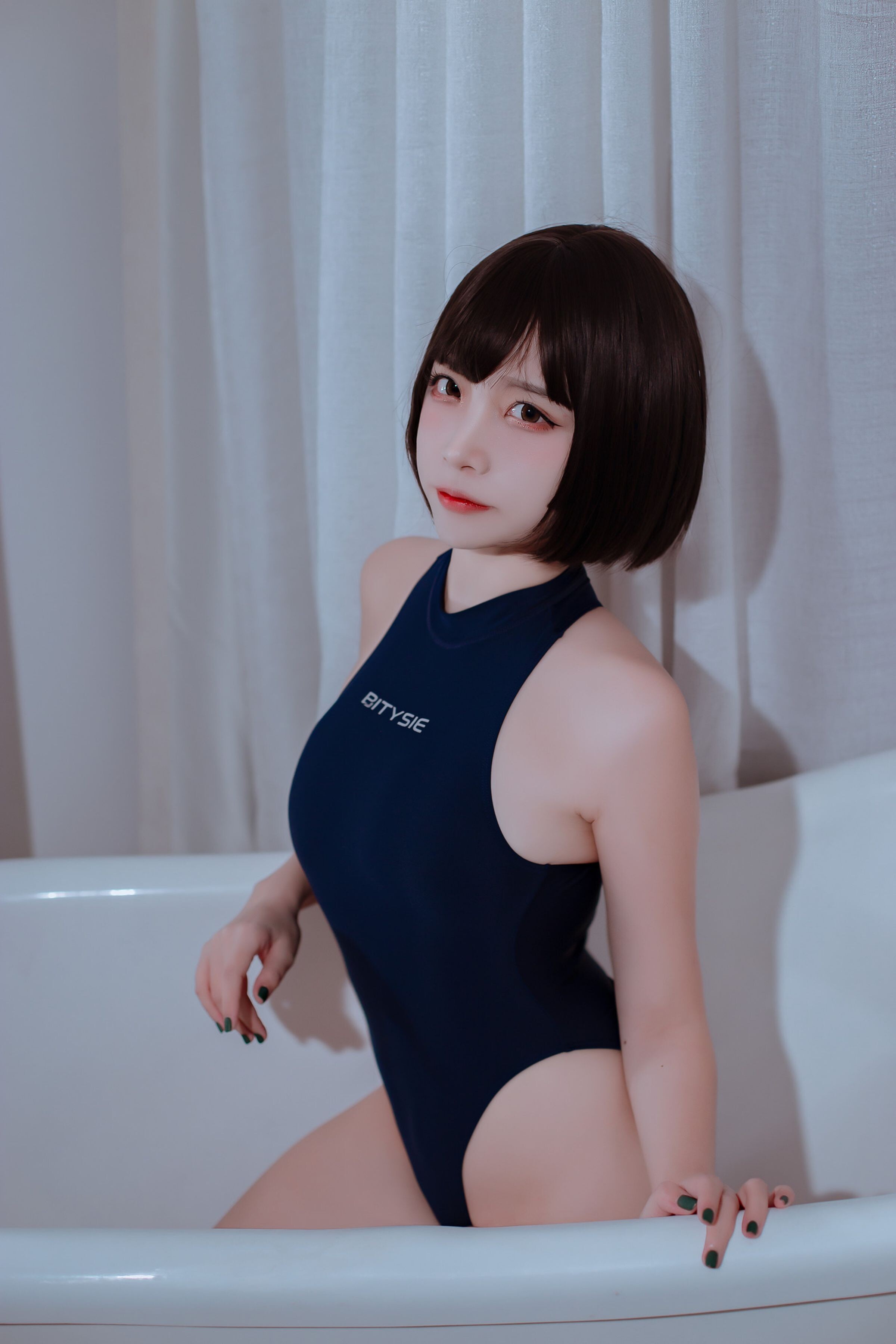 二佐Nisa   私房竞泳 [40P 430M] - 写真摄影作品第22张照片，1-268fb6cc7745058dc5