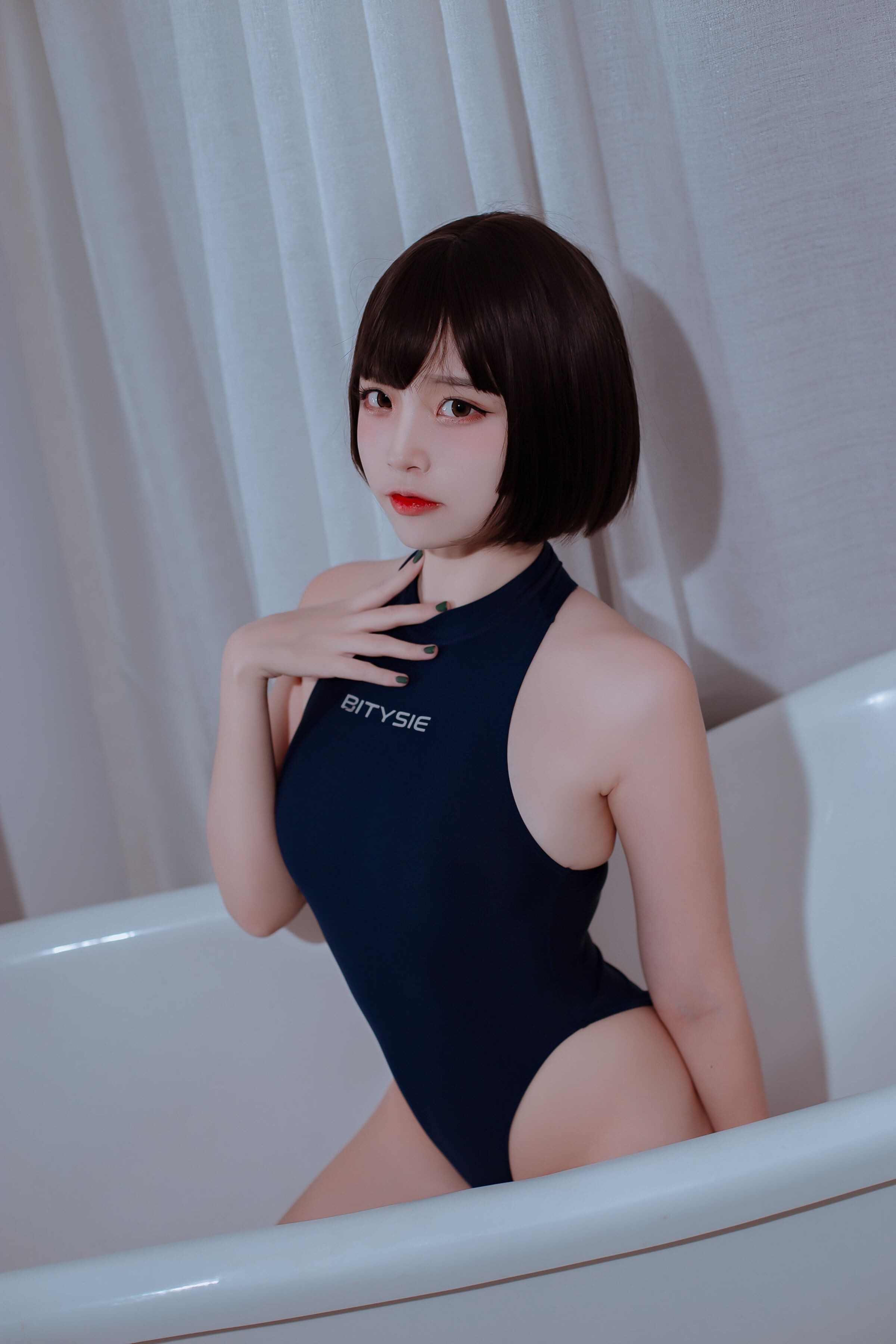 二佐Nisa   私房竞泳 [40P 430M] - 写真摄影作品第21张照片，1-275babdea7c8807afc
