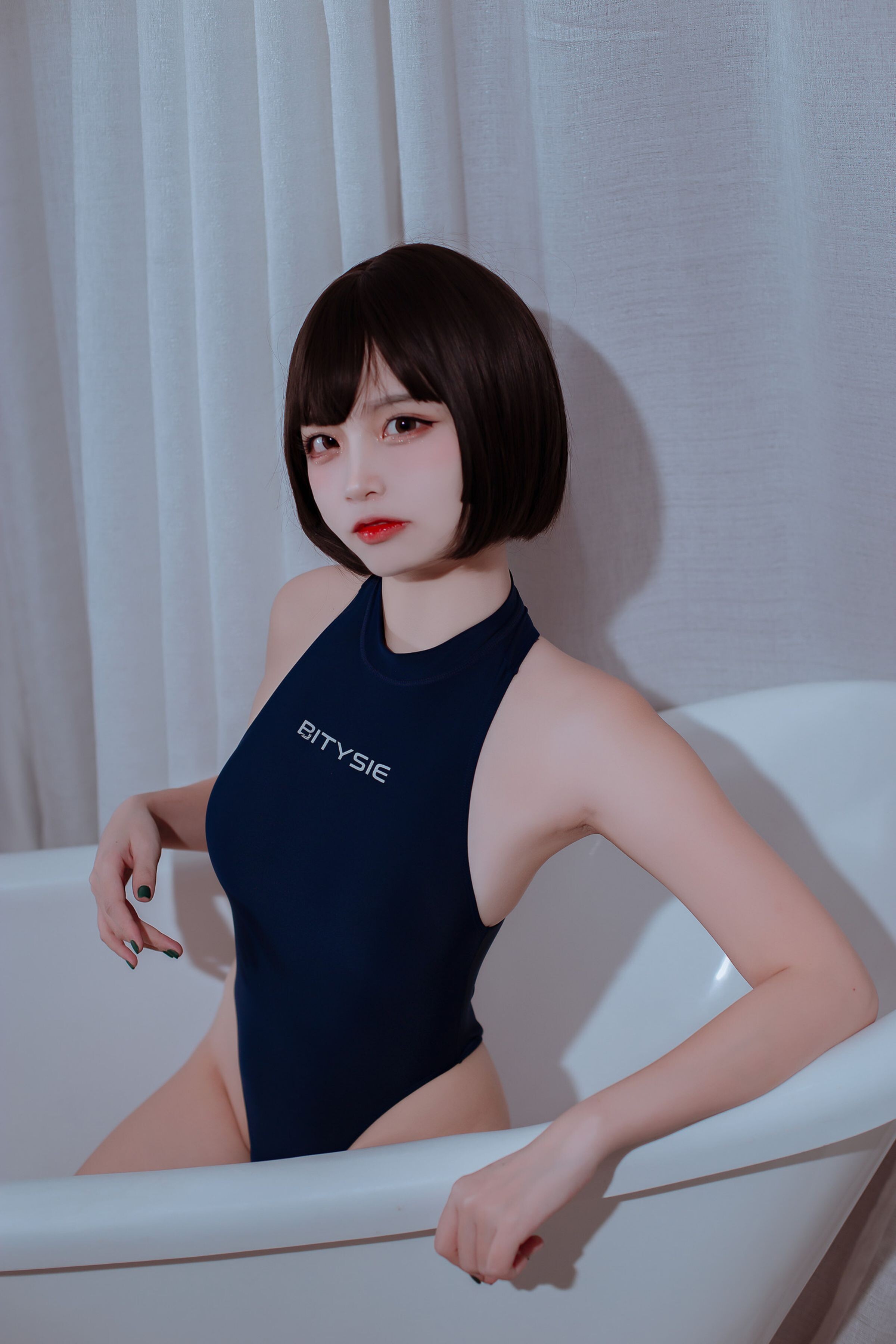 二佐Nisa   私房竞泳 [40P 430M] - 写真摄影作品第20张照片，1-2817bcbb427f84d2df