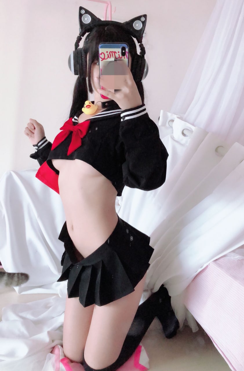 樱井宁宁   半乳制服概念 [70P] - 写真摄影作品第50张照片，7039417b6d8edcfa8bf26