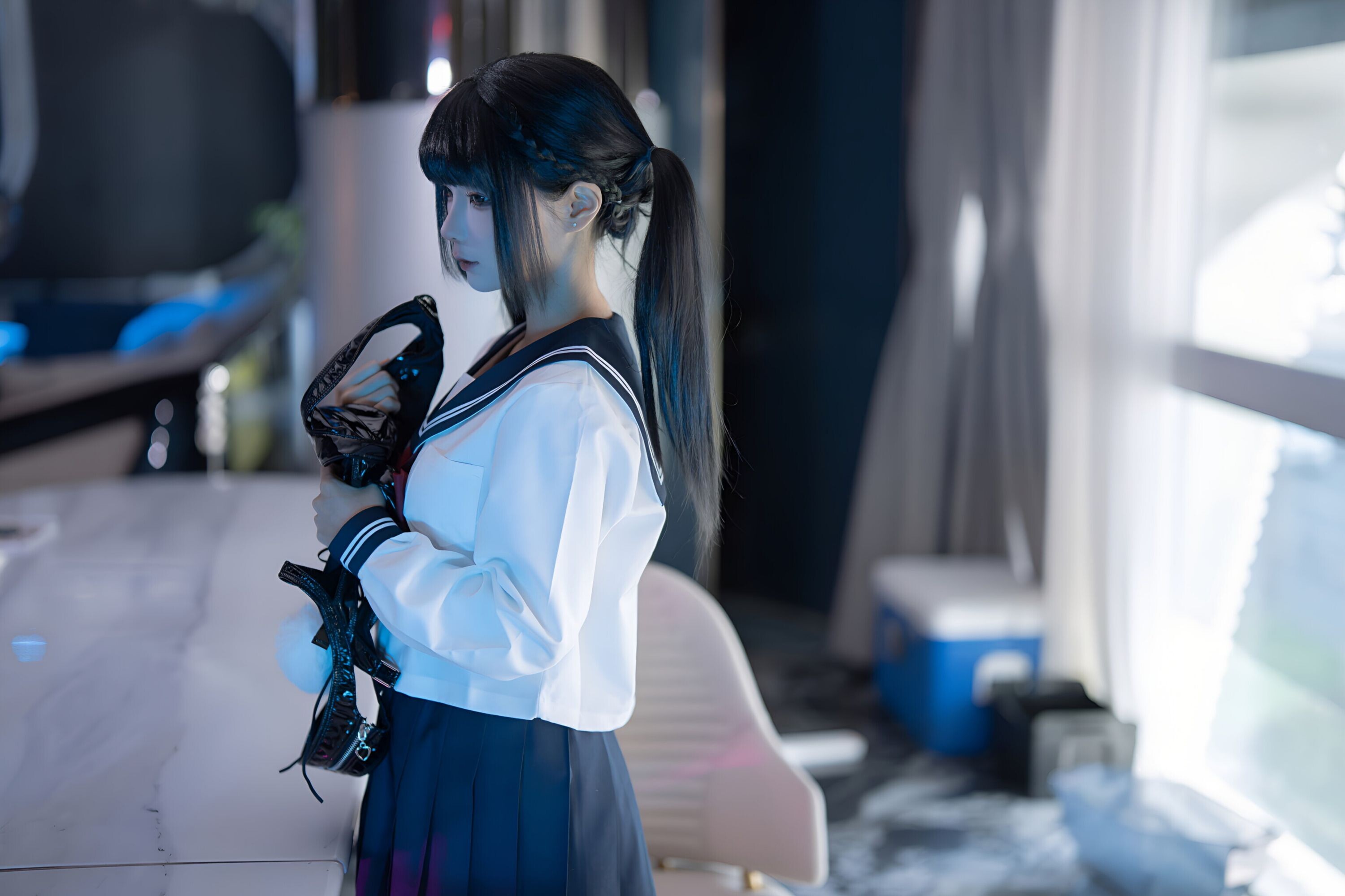 蠢沫沫   学妹的兼职[136P130Gif1V 3.2G] - 写真摄影作品第106张照片，1-12790344c0f2adb50ff