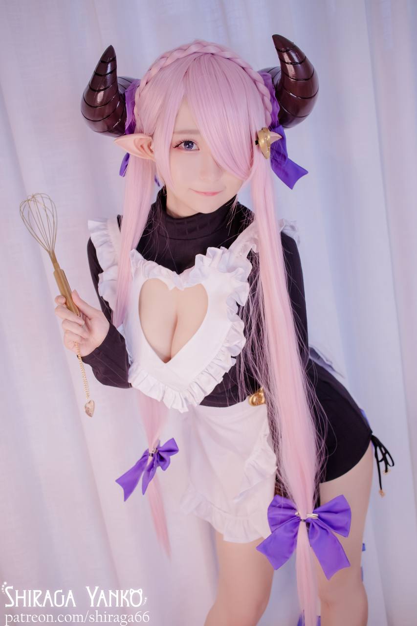 #Shiraga Yanko No.004 – Narmaya Granblue Fantasy [17P 66Mb] 标签🏷️#Cosplay #神颜 #爆乳 - 写真摄影作品第10张照片，photo 34309