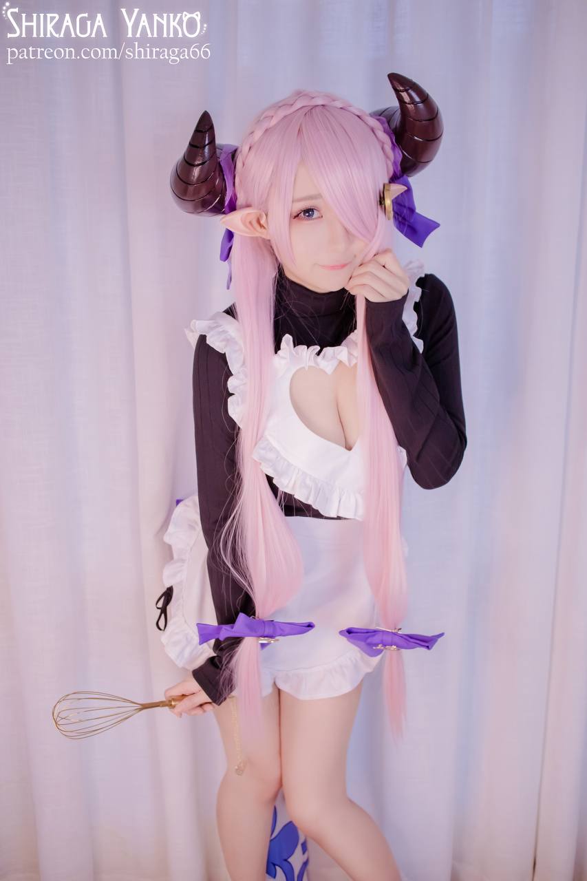 #Shiraga Yanko No.004 – Narmaya Granblue Fantasy [17P 66Mb] 标签🏷️#Cosplay #神颜 #爆乳 - 写真摄影作品第12张照片，photo 34311