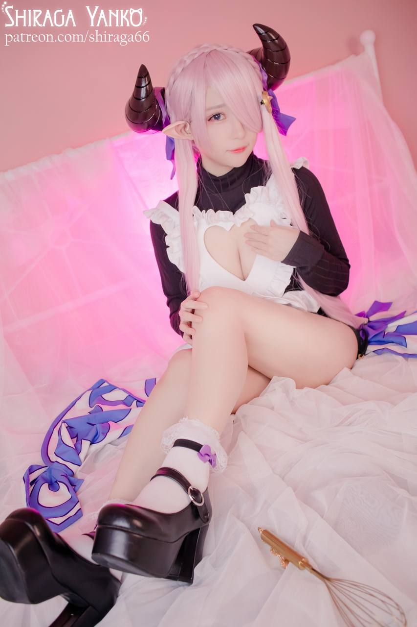 #Shiraga Yanko No.004 – Narmaya Granblue Fantasy [17P 66Mb] 标签🏷️#Cosplay #神颜 #爆乳 - 写真摄影作品第13张照片，photo 34312