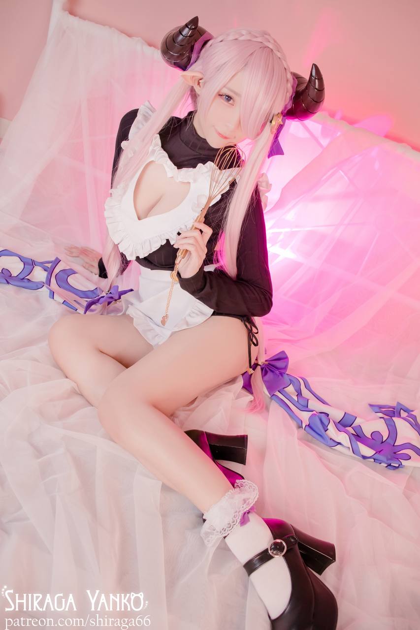 #Shiraga Yanko No.004 – Narmaya Granblue Fantasy [17P 66Mb] 标签🏷️#Cosplay #神颜 #爆乳 - 写真摄影作品第2张照片，photo 34318