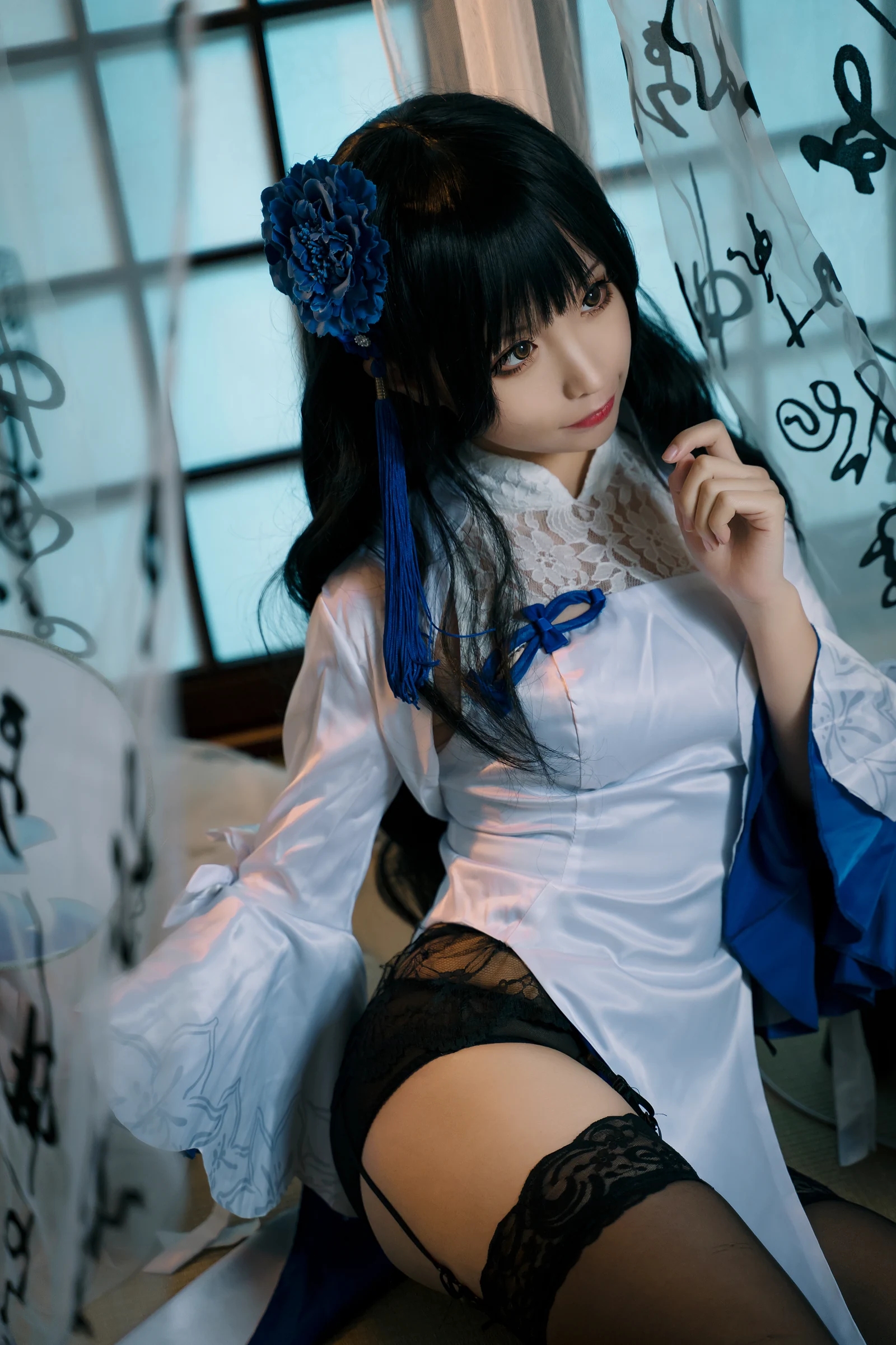 蠢沫沫   95式旗袍[11P] - 写真摄影作品第10张照片，1755747878271