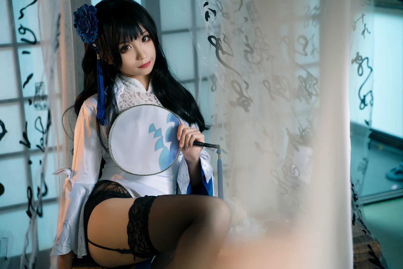 蠢沫沫   95式旗袍[11P] - 写真摄影作品第2张照片，1755747906006