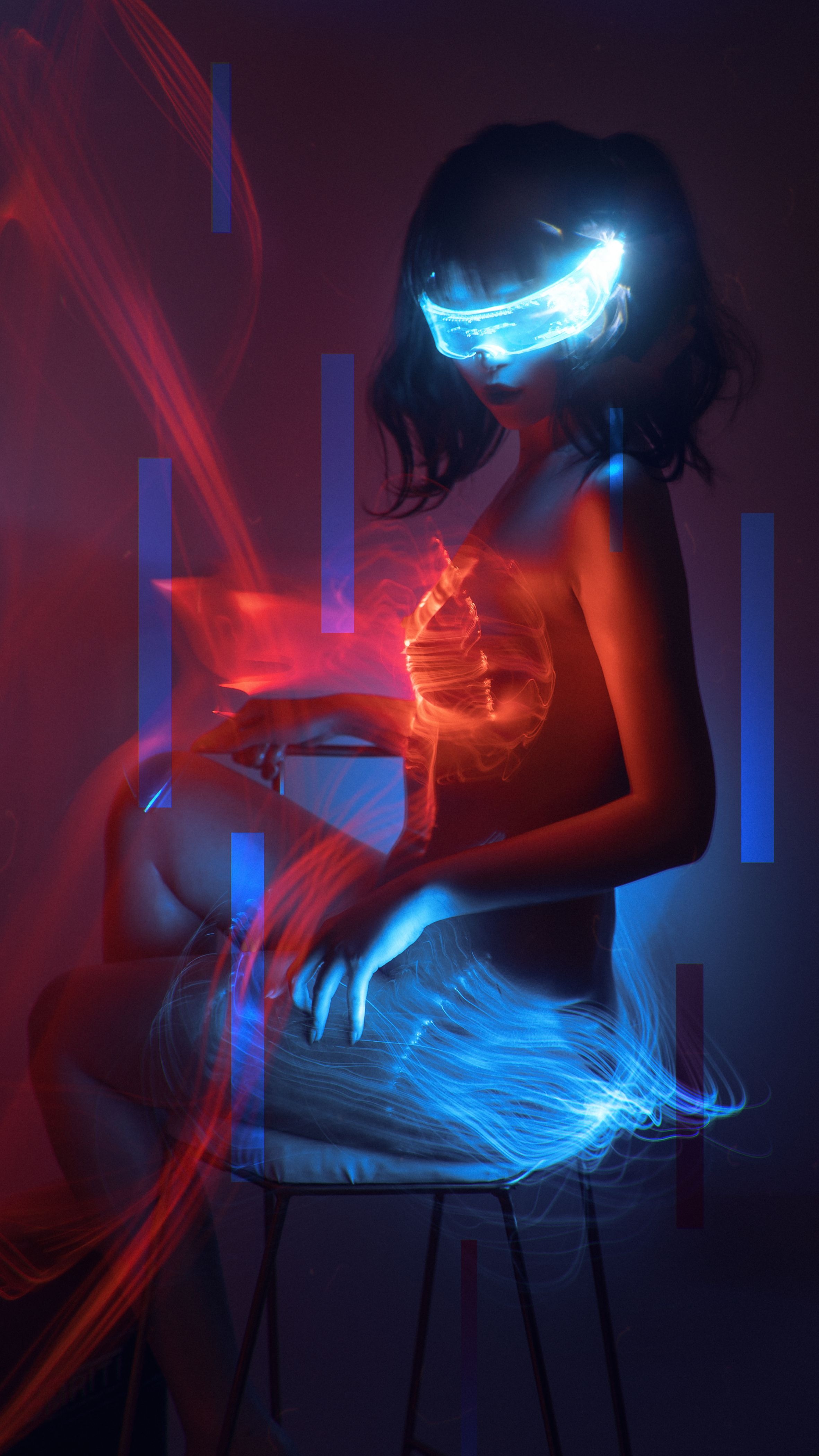 爆机少女喵小吉   忠粉福利白喫作品 [11P] - 写真摄影作品第2张照片，83dd01087592ddc50a2ce