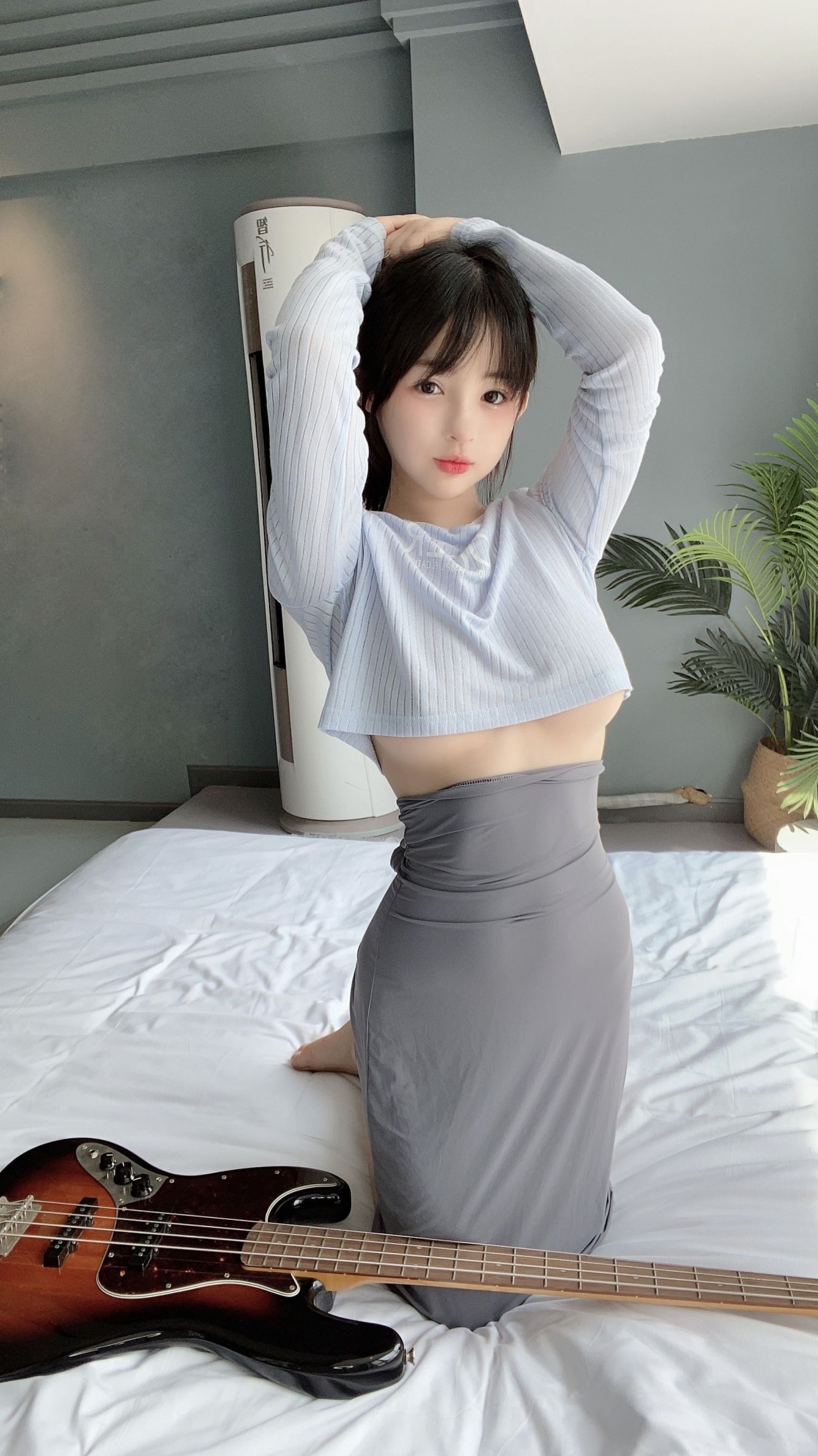 桜井宁宁 - 吉他妹妹 - 写真摄影作品第49张照片，2caf69ac013092ec0cc77